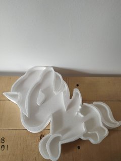 Caramelera Unicornio Blanca de 40cm