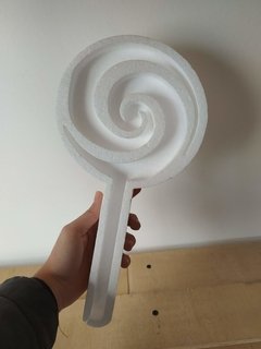 Caramelera Paleta Blanca de 30cm - comprar online