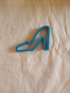 Cortante Zapato Cenicienta de 10x7cm
