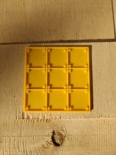 Texturizador cuadros elegantes de 8x8cm