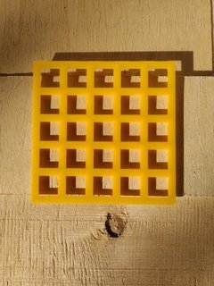 Texturizador cuadrados x20 de 10x10cm - comprar online