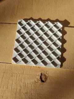 Texturizador rombo de 10x10cm