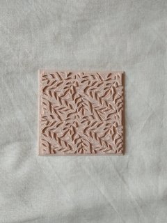 Texturizador ramita de hoja de 10x10cm