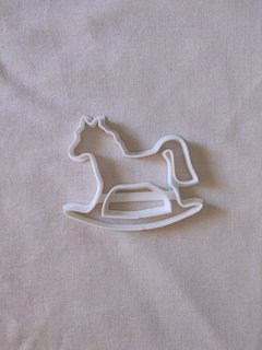 Cortante caballito mecedor de 7x9cm