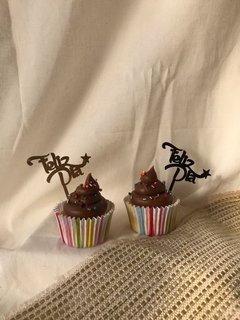 2 Mini Topper Feliz Día con estrella - comprar online