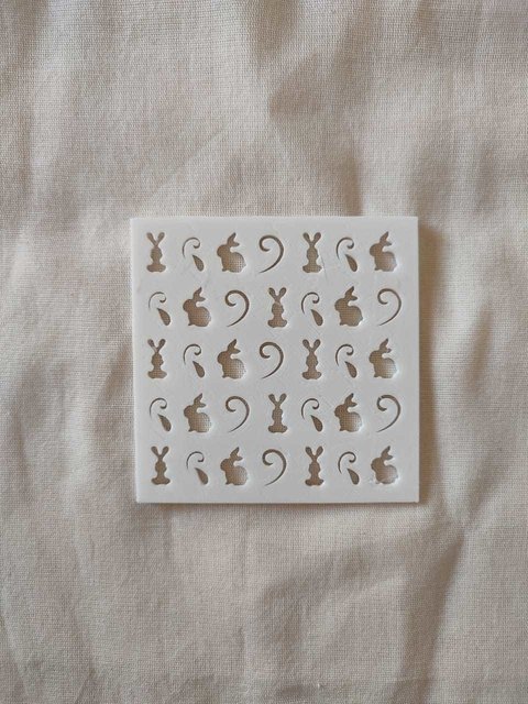 Texturizador pascua de 10x10cm