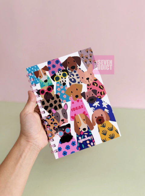 CUADERNO A5 HUELLITAS - comprar online