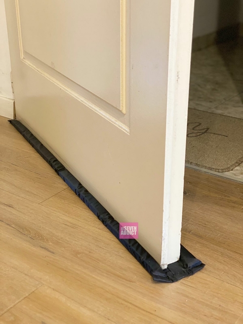 ZOCALO BURLETE DE PUERTA BLACK LAVABLE