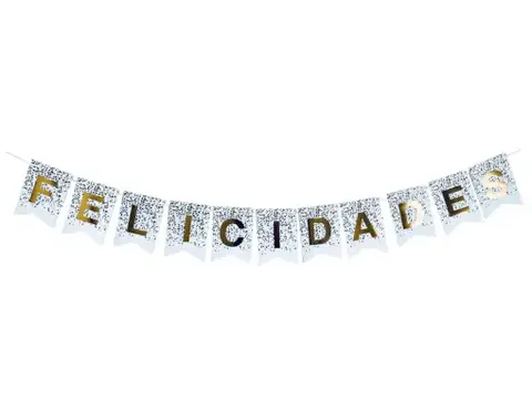Banderín "Felicidades"