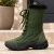bota forrada neve e frio verde 