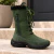 bota forrada neve e frio verde 