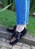 Oxford Preto Detalhe Onça - comprar online