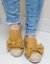 Mule Laço Mostarda Corda Natural - Sapatos e Botas Loja Online
