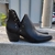 Ankle Boot Western Dallas Couro Preto
