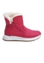 Bota Forrada Neve e Frio Zíper Rosa Chiclete
