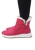 Bota Forrada Neve e Frio Zíper Rosa Chiclete