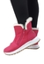 Bota Forrada Neve e Frio Zíper Rosa Chiclete