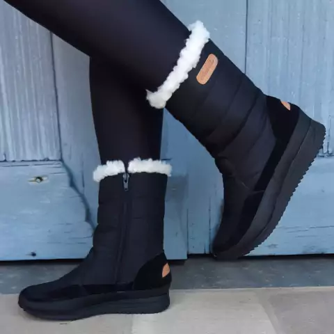 Bota Forrada Neve e Frio França Sapatos e Botas