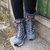 Bota Forrada Neve e Frio Nylon Amarração | Sapatos e Botas