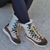 Bota Forrada Neve e Frio Nylon Amarração | Sapatos e Botas