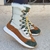 Bota Forrada Neve e Frio Nylon Amarração | Sapatos e Botas
