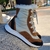 Bota Forrada Neve e Frio Cadarço | Sapatos e Botas