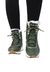 Bota Forrada Neve e Frio Nylon Bordado Verde Musgo