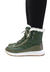 Bota Forrada Neve e Frio Nylon Bordado Verde Musgo