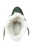 Bota Forrada Neve e Frio Nylon Bordado Verde Musgo