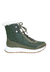 Bota Forrada Neve e Frio Nylon Bordado Verde Musgo