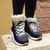Bota Forrada Em Pelo Preto
