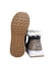 Bota Forrada Nylon Preto Malha Dourada Pelo Branco