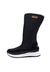Bota Forrada Neve e Frio Cano Longo Zíper Preto