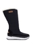 Bota Forrada Neve e Frio Cano Longo Zíper Preto