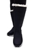 Bota Forrada Neve e Frio Cano Longo Zíper Preto