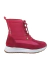 Bota Forrada Neve e Frio Cadarço Metal Dourado Rosa Chiclete