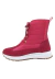 Bota Forrada Neve e Frio Cadarço Metal Dourado Rosa Chiclete
