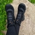 Bota Forrada Nylon Neve e Frio Cadarço Tratorado Preto | Sapatos e Botas