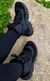 Bota Forrada Nylon Neve e Frio Cadarço Tratorado Preto | Sapatos e Botas