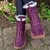 Bota Forrada Neve e Frio Zíper Vinho | Sapatos e Botas Loja Online