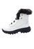 Bota Forrada Neve e Frio Nylon Branco e Preto | Sapatos e Botas