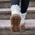 Bota Forrada Nylon Neve e Frio Cadarço Tratorado | Sapatos e Botas