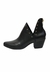 Ankle Boot Western Dallas Couro Preto