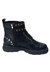 Bota Coturno Metais Preto