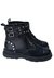 Bota Coturno Metais Preto - Sapatos e Botas Loja Online