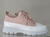 tênis feminino Gabrie cadarço rosê
