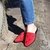 Mule Bico Fino Vermelho Metais - comprar online