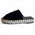 Tamanco Plush Corda Preto