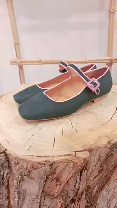Imagen de RAQUELA PLUSH VERDE/ROSA