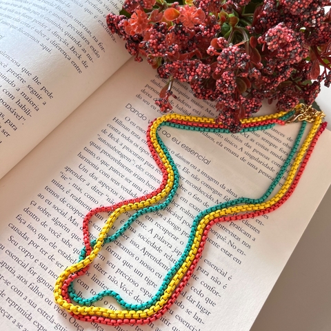 ch0005 - chocker esmaltada - ÚLTIMAS PEÇAS